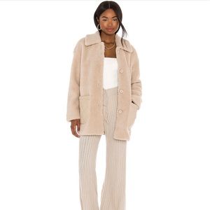 Women's Bb Dakota Yeti To Wear Faux Fur Teddy Jacket